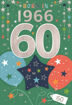 Picture of BORN IN 1966 60TH BIRTHDAY CARD